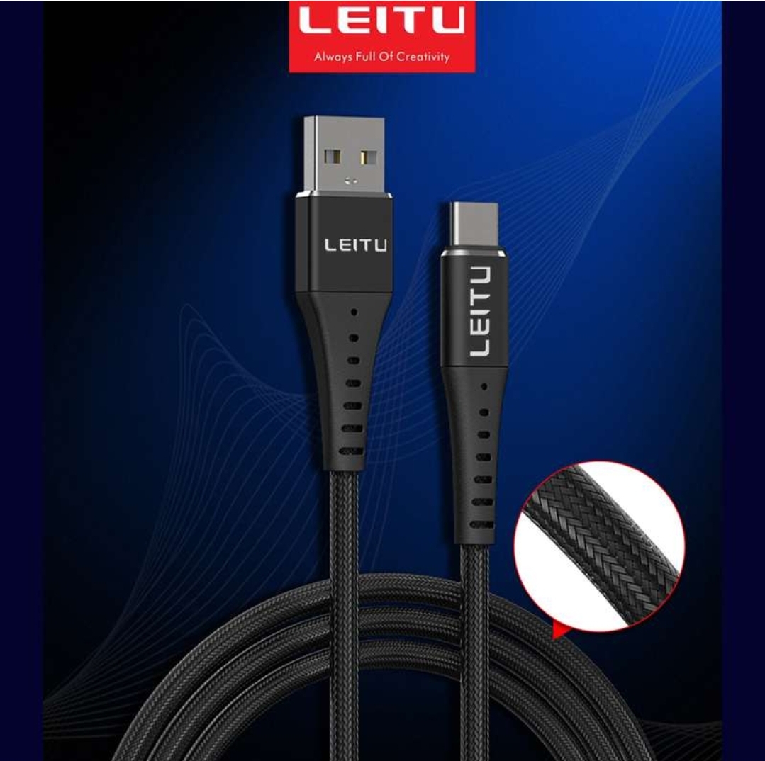 کابل تبدیل USB به Type-C لیتو مدل LD-8 طول 1 متر